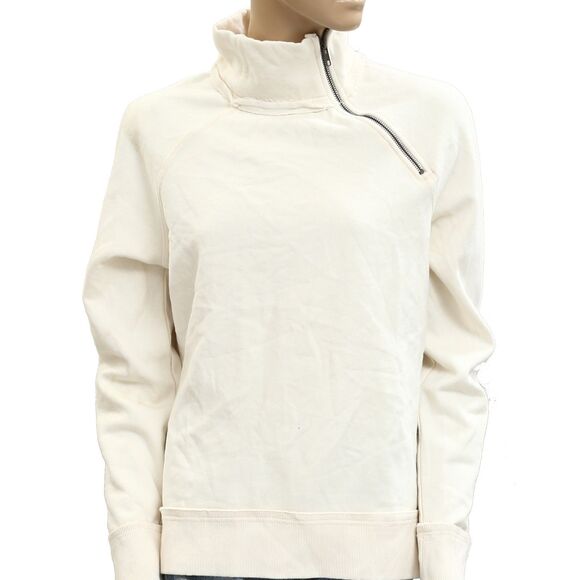 Free People We The Free Just A Game Half-Zip Sweatshirt Top Slouchy S NEW 281786 - Picture 6 of 9